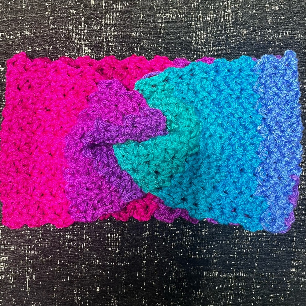 Colorful Crochet Headband